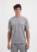 Camiseta lavada Sunburn - Gris piedra