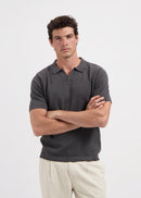 Polo Knitted - Anthracite Melange
