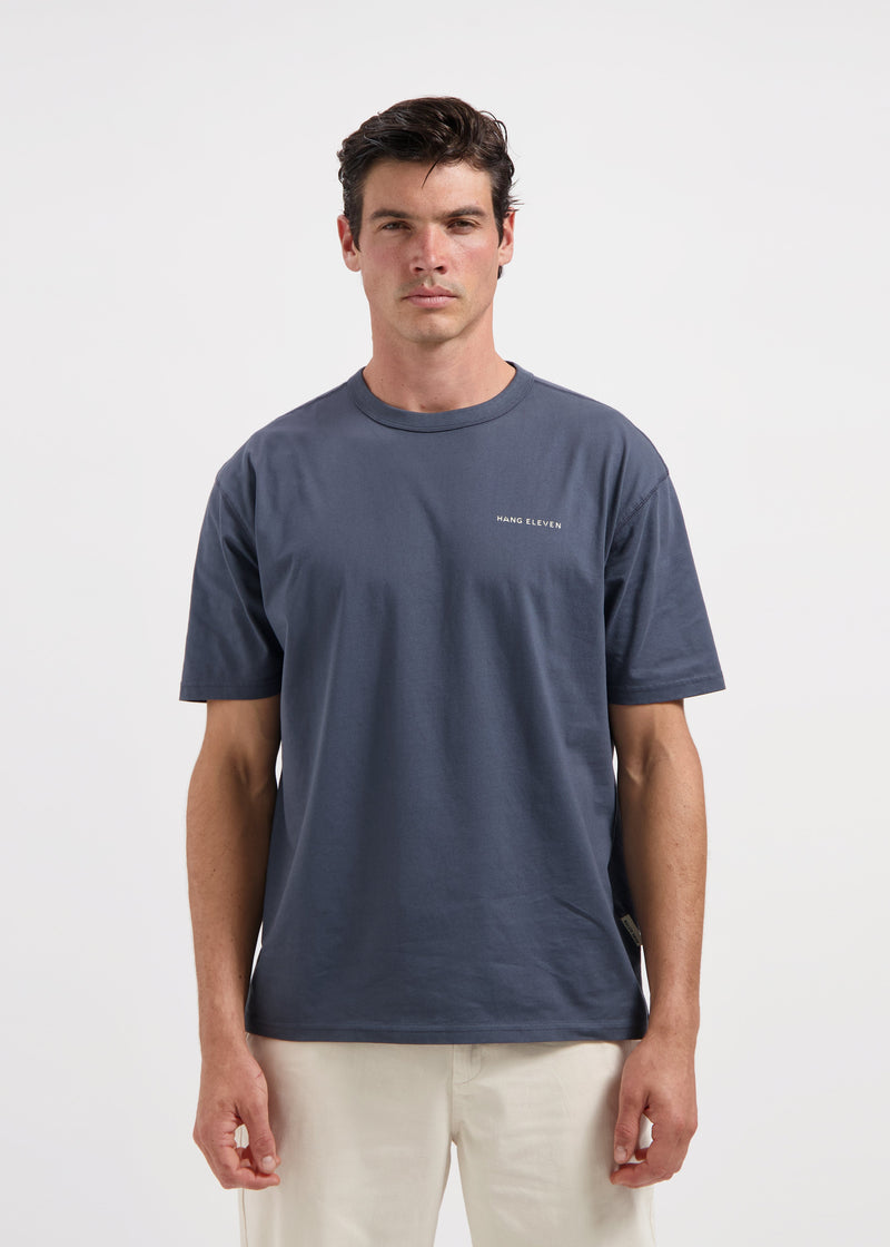 Camiseta Hometown - Azul degradado