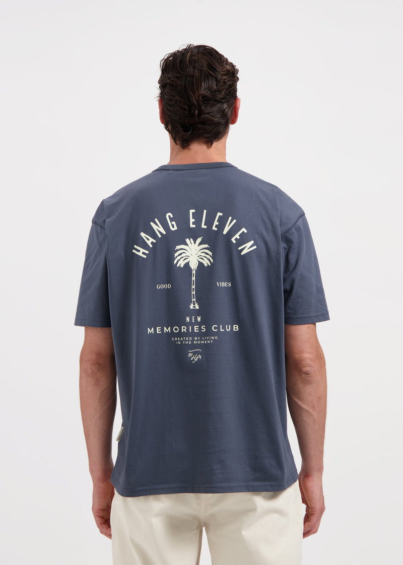 Camiseta Hometown - Azul degradado