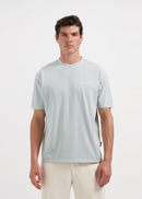 Camiseta lavada Sunburn - Azul claro