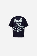 T-Shirt Back To Cool Navy