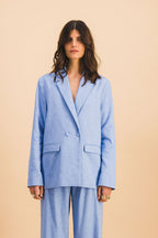 Chaqueta ámbar azul cielo