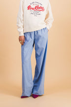 Pantalon Theo Bleu Ciel