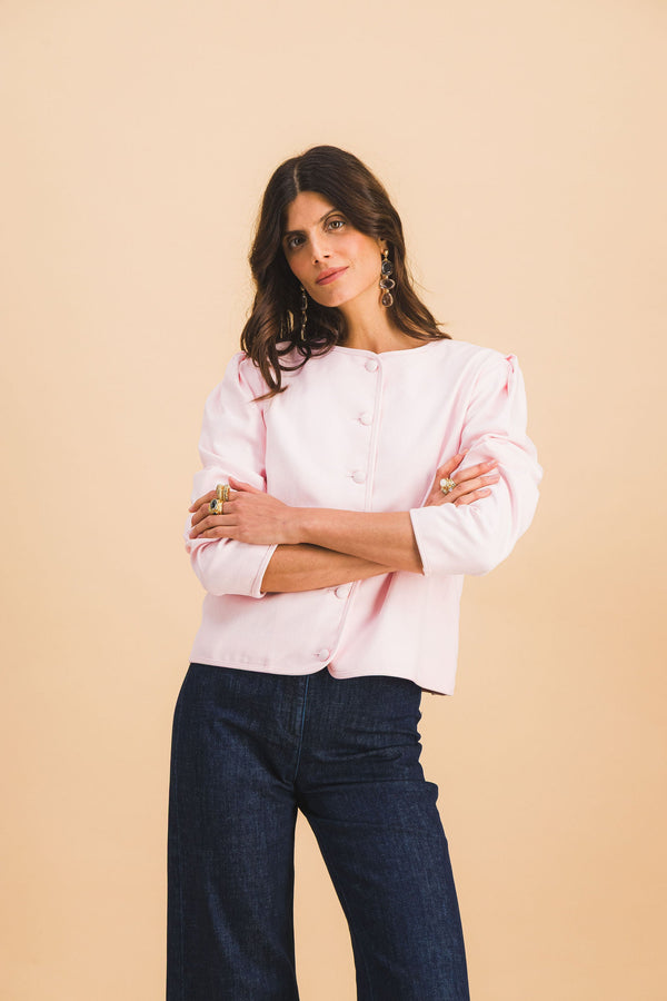 Diane Pale Pink Jacket