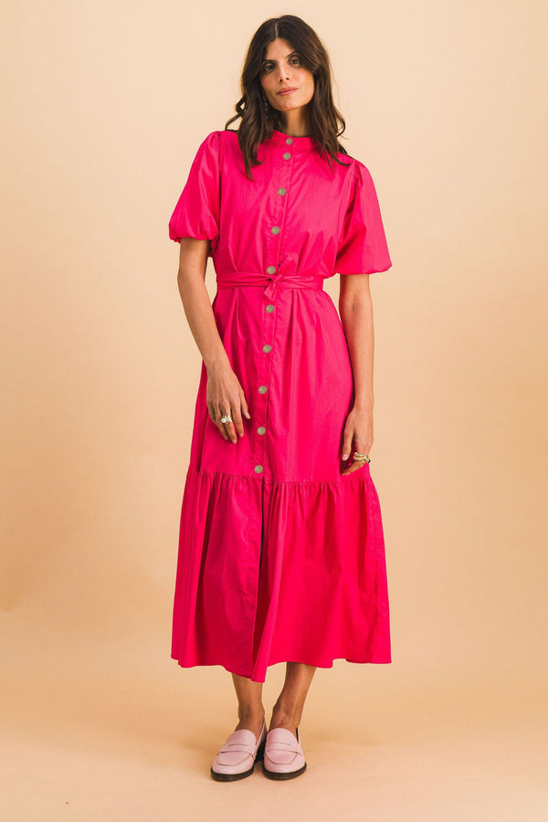Fuchsia Clemence Dress