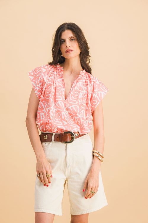 Top Rosa Rosa Orgánico