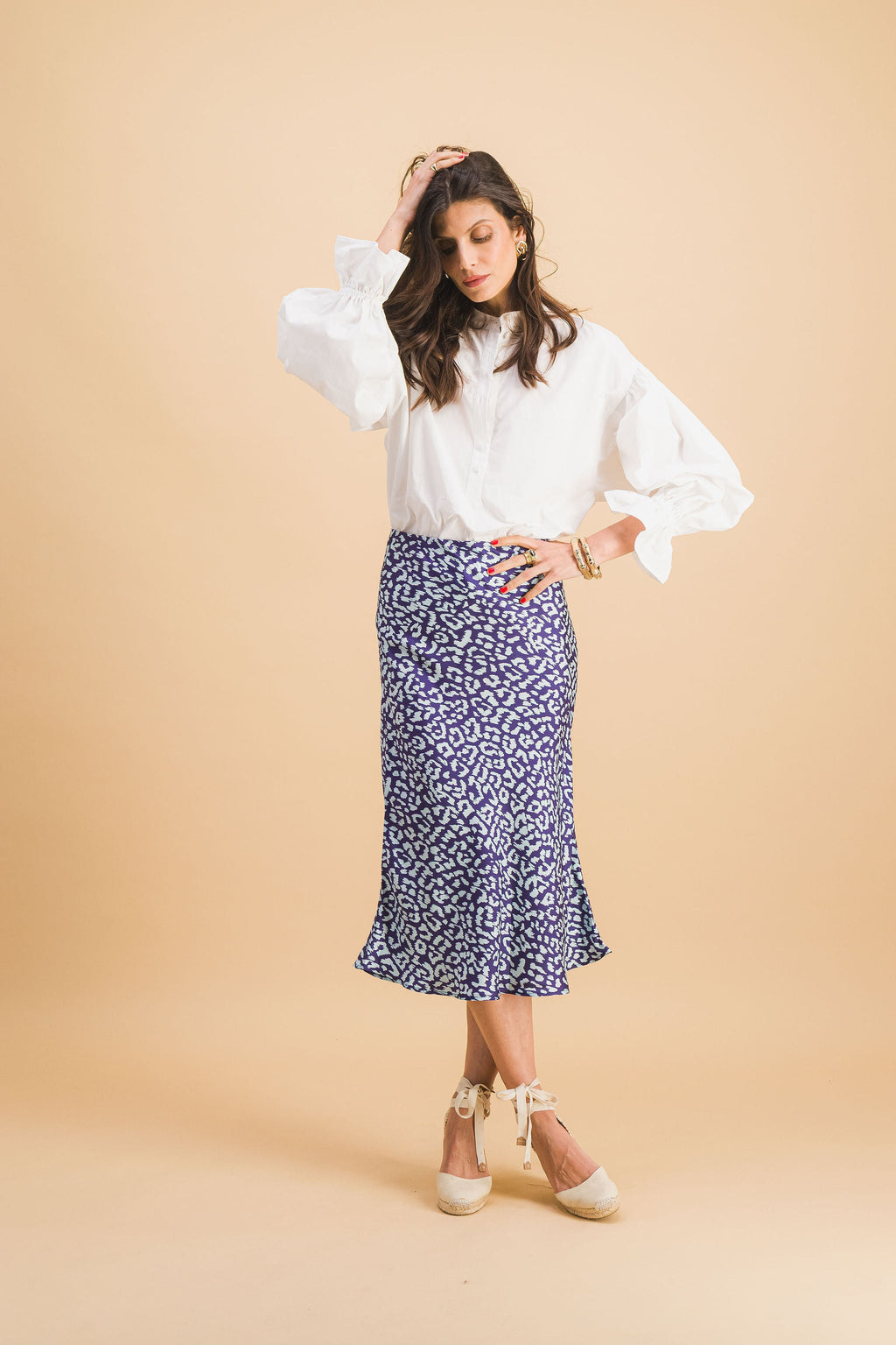 Falda Parisatys Azul Graou