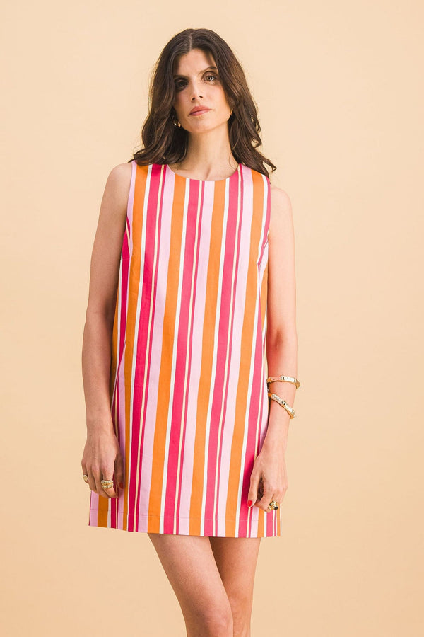 Vestido Jane Rayas Multicolor