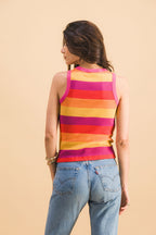 Fiesta Sorpresa Top Abie Stripes