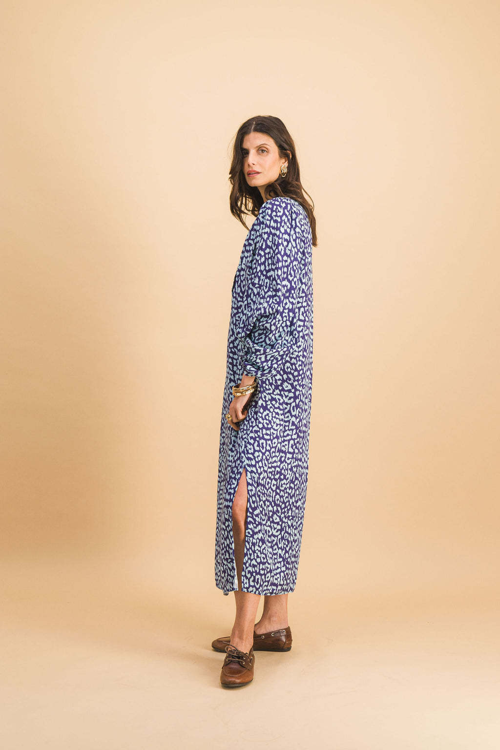 Vestido Nina Azul Graou