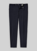 Fursac - Serge Unie S'140 Natural Stretch Suit Pants - Navy