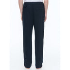 Pantalones De Chándal De Jersey De Algodón - Azul Marino