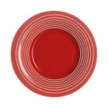 Factory - 6 Assiettes Creuses - Rouge - 21.5Cm - Luminarc