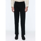 Fursac - Chino En Moleskine De Coton - Noir - Homme