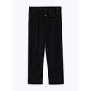 Fursac - Chino En Moleskine De Coton - Noir - Homme