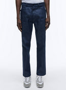 Fursac - Pantalón vaquero de lona de algodón - Indigo - Hombre