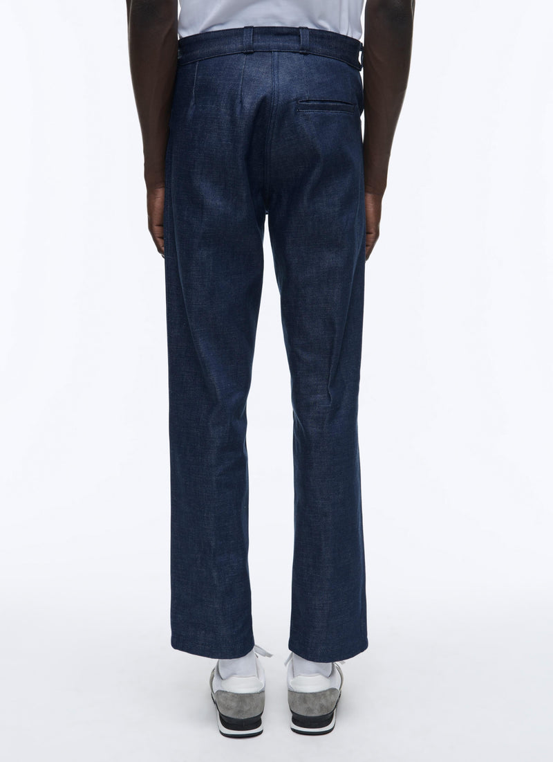 Fursac - Pantalón vaquero de lona de algodón - Indigo - Hombre