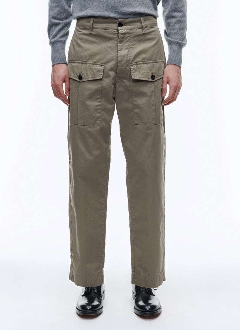 Fursac - Cargo Gabardina De Algodón - Taupe