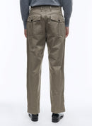 Fursac - Cargo Gabardina De Algodón - Taupe