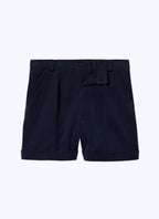 Fursac - Bermuda En Toile De Coton - Bleu Marine - Homme
