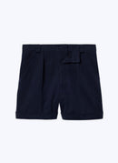 Fursac - Bermudas de lona de algodón - Azul marino - Hombre