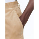 Fursac - Pantalon Ajusté En Velours - Vigogne