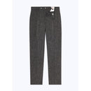 Pantalón slim fit de tweed de lana virgen - Gris