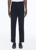 Fursac - Pantalón de gabardina de algodón - Azul marino - Hombre