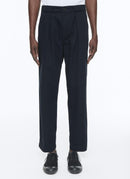 Fursac - Pantalon En Gabardine De Coton - Marine - Homme