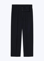 Fursac - Pantalón de gabardina de algodón - Azul marino - Hombre