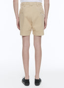 Fursac - Bermudas de sarga de algodón beige