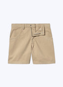 Fursac - Bermudas de sarga de algodón beige