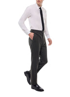 Pantalon En Flanelle - Vert Anglais