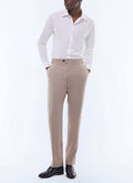 Pantalon En Flanelle - Beige