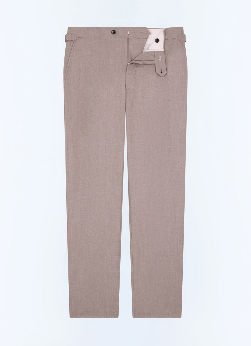 Pantalon En Flanelle - Beige