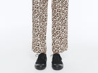 Fursac - Chino En Gabardina De Algodón Leopardo - Vigogna - Hombre