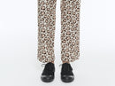 Fursac - Chinos De Gabardina De Algodón Leopardo - Vicuña - Hombre