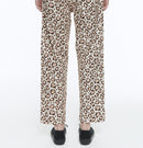 Fursac - Chinos De Gabardina De Algodón Leopardo - Vicuña - Hombre