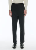 Hose aus Baumwoll-Twill - Schwarz
