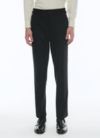 Hose aus Baumwoll-Twill - Schwarz