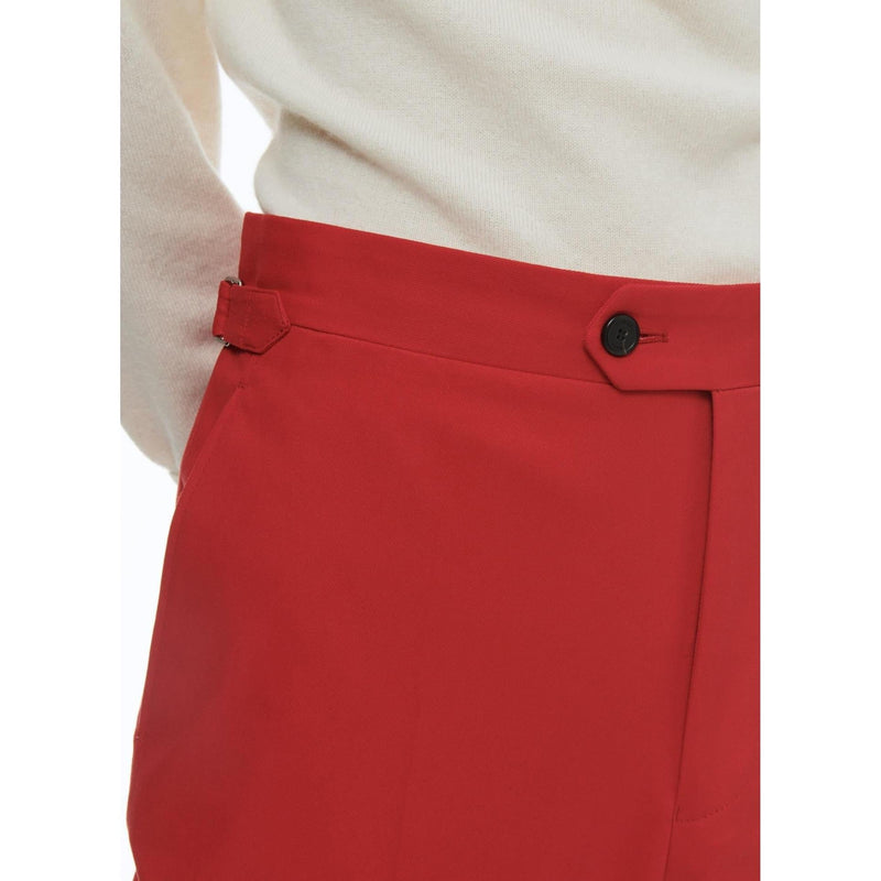 Chino En Gabardine De Coton Biologique - Rouge