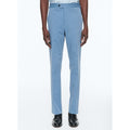 Pantalón de gabardina de algodón orgánico - Azul Indio