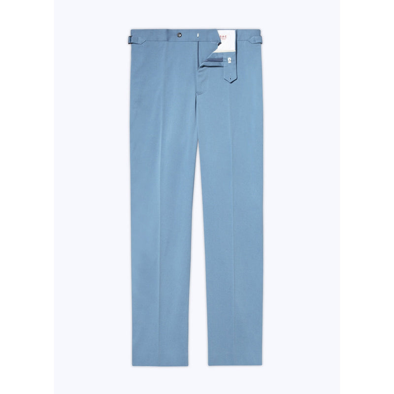Pantalon En Gabardine De Coton Biologique - Bleu Indien