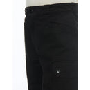Pantalon Cargo Multipoches En Coton - Noir