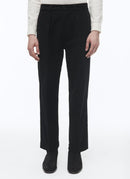 Fursac - Pantalon Chino Droit En Coton Biologique - Noir