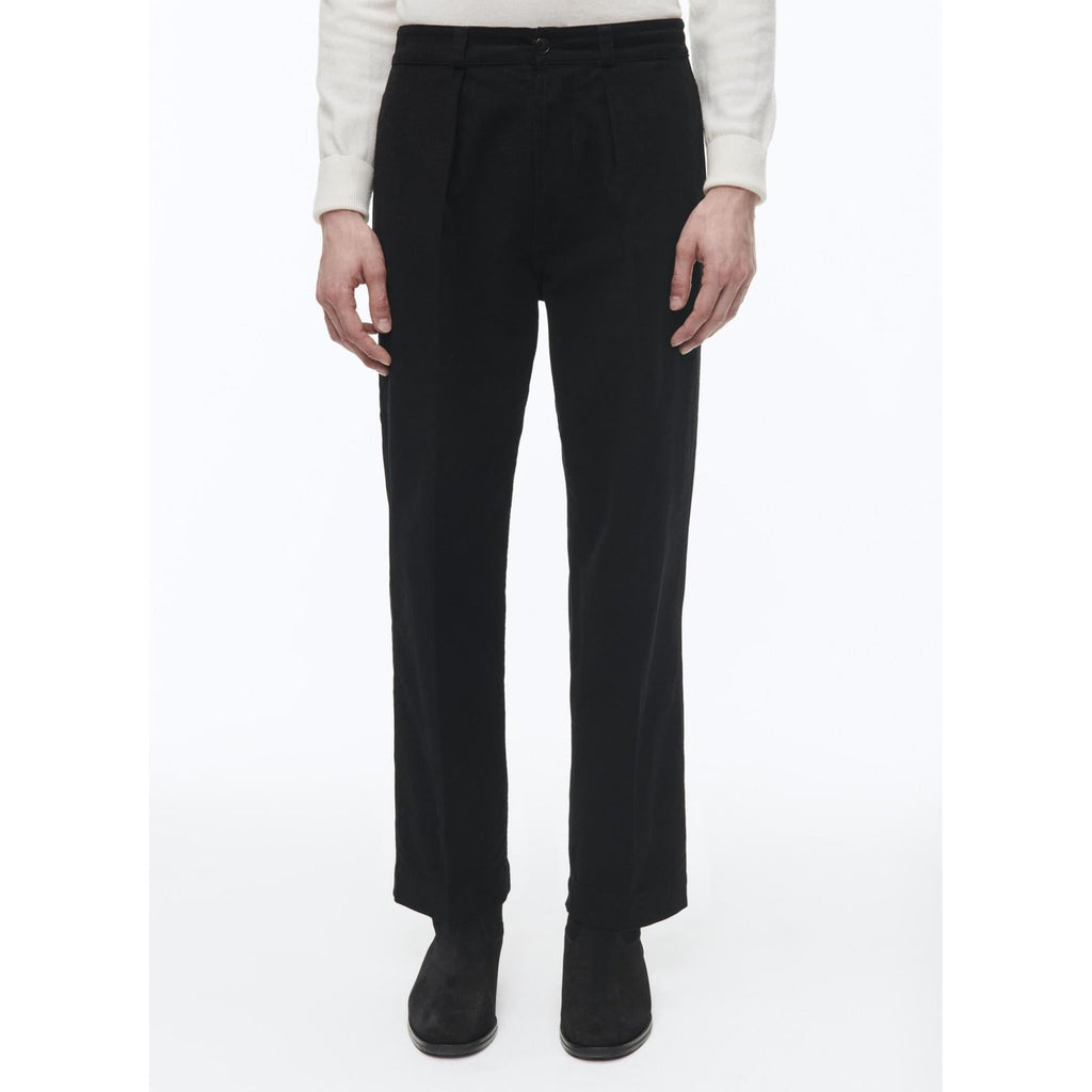 Chinos rectos de algodón orgánico - Negro