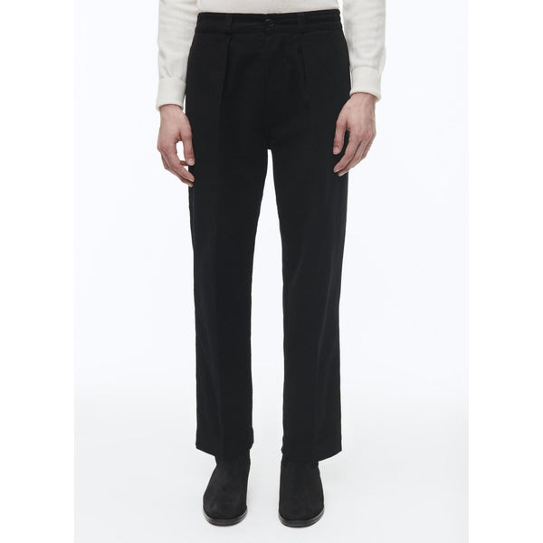 Chinos rectos de algodón orgánico - Negro
