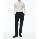Pantalon Chino Droit En Coton Biologique - Noir