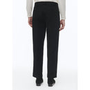 Pantalon Chino Droit En Coton Biologique - Noir
